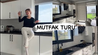 Mutfak Turu 2024 Mutfak Dolap İçi̇ Düzeni̇m Yeni̇ Müstaki̇l Evi̇mi̇n Mutfak Ve Ev Turu