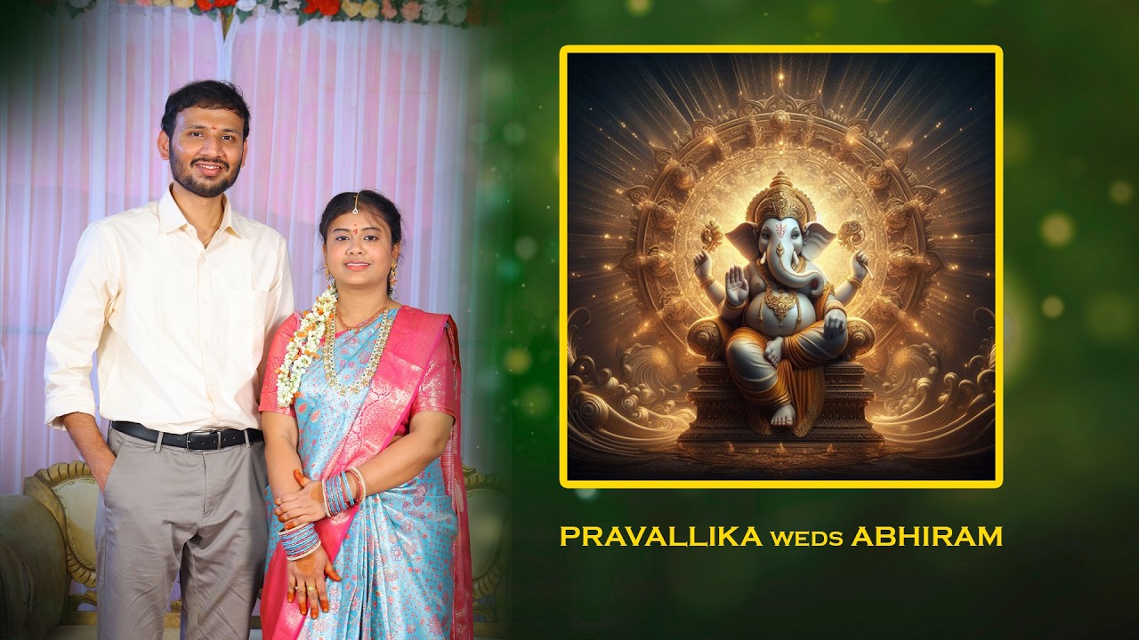 PRAVALLIKA WEDS ABHIRAM