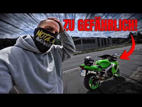 1998 war Kawasaki noch cool | ZX-9R bringt MICH ans Limit!