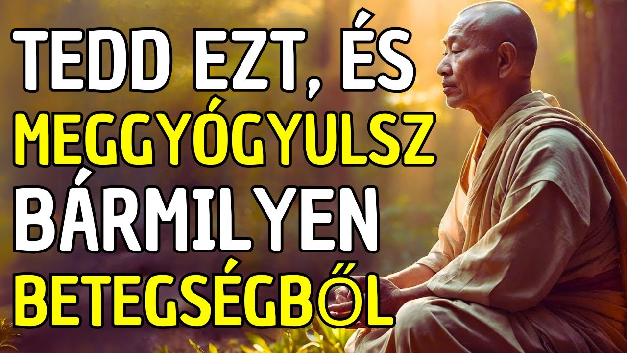 MEGGYÓGYULSZ BÁRMILYEN BETEGSÉGBŐL: 10 BUDDHISTA TECHNIKA