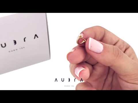 Piercing de orelha cartilagem ponto de luz e pedrinha - Aubra Joias