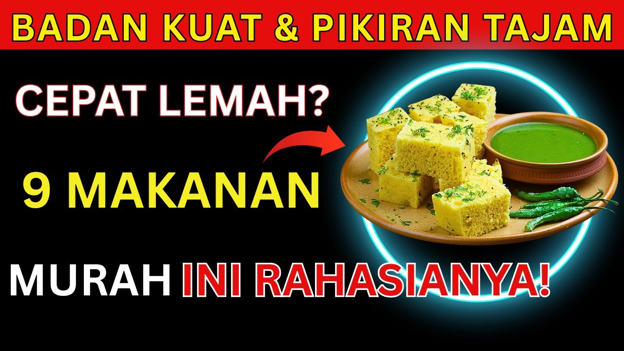 LANSIA WAJIB TAHU! 9 Makanan Murah Ini Bantu Lansia Tetap Kuat dan Tajam di Usia 70+!