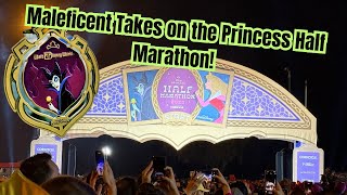 Maleficent Takes on the Princess Half Marathon!