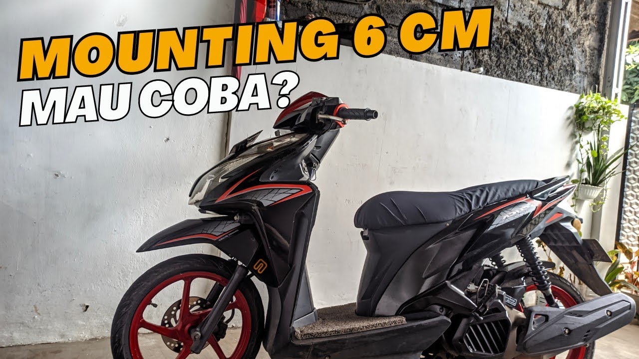 Pasang Mounting Panjang 6 cm Vario 125 Old || Pengalaman dan pertimbangan