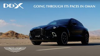 Aston Martin DBX luxury SUV is put through its paces in Oman
