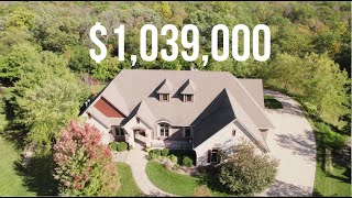 Touring a $1,039,000 Private Luxury Mansion in Eagle Wisconsin