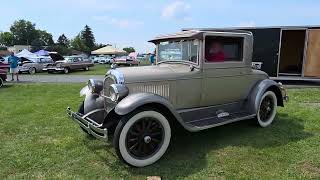 Carlisle Chrysler Nationals 2025 show - 1926 Chrysler Royale Coupe unboxing video