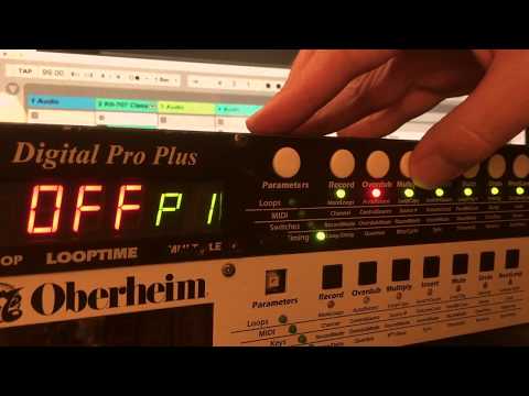 MIDI Sync with the Echoplex Digital Pro as a MIDI Slave - YouTube