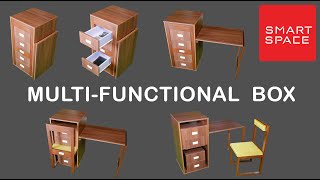 MULTI-FUNCTIONAL  BOX - SPACE SAVING FURNITURE - SPACE SAVING - SUPPLY ONLY IN BANGALORE