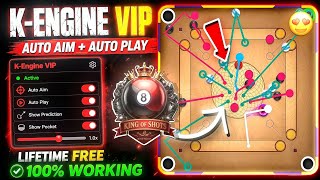 🔥2026 Carrom Pool Autoplay Hack 😱 King Of Shots Free Lifetime | 100% Win Trick  screenshot 3