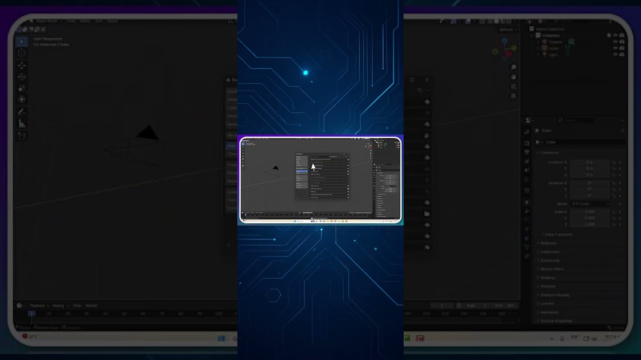 Blender crear engranajes 