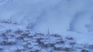 Galtür Avalanche - Animation