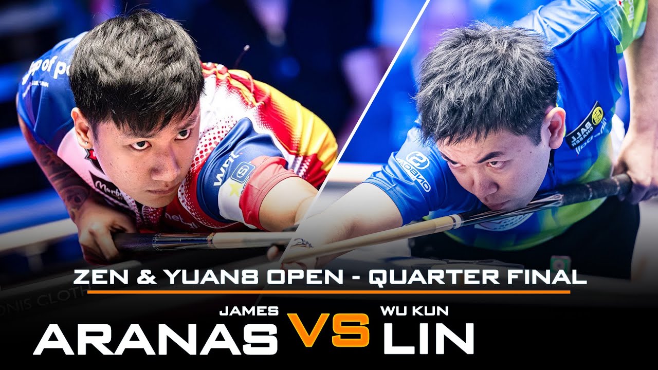 🔥 EPIC SHOWDOWN! James Aranas vs. Wu Kun Lin | HIGH-STAKES Zen Yuan8 Open QF! 🔥