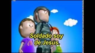 Video thumbnail of "Somos soldaditos, siervos del Señor."