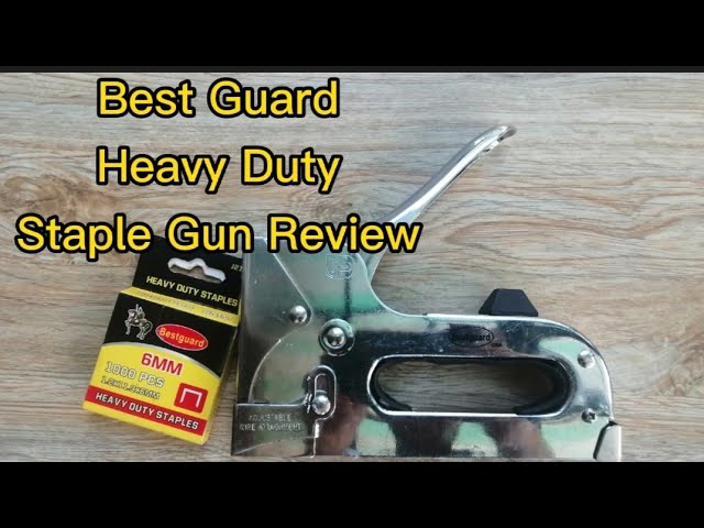 Heavy-Duty Staple Gun Tacker