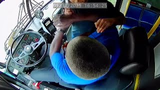 RAW: Longview bus driver attacked by man with knife