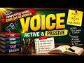 Voice (Active &amp; Passive) in English Grammar | Complete Tricks &amp; Questions for SSC, BANK,CLAT 2026