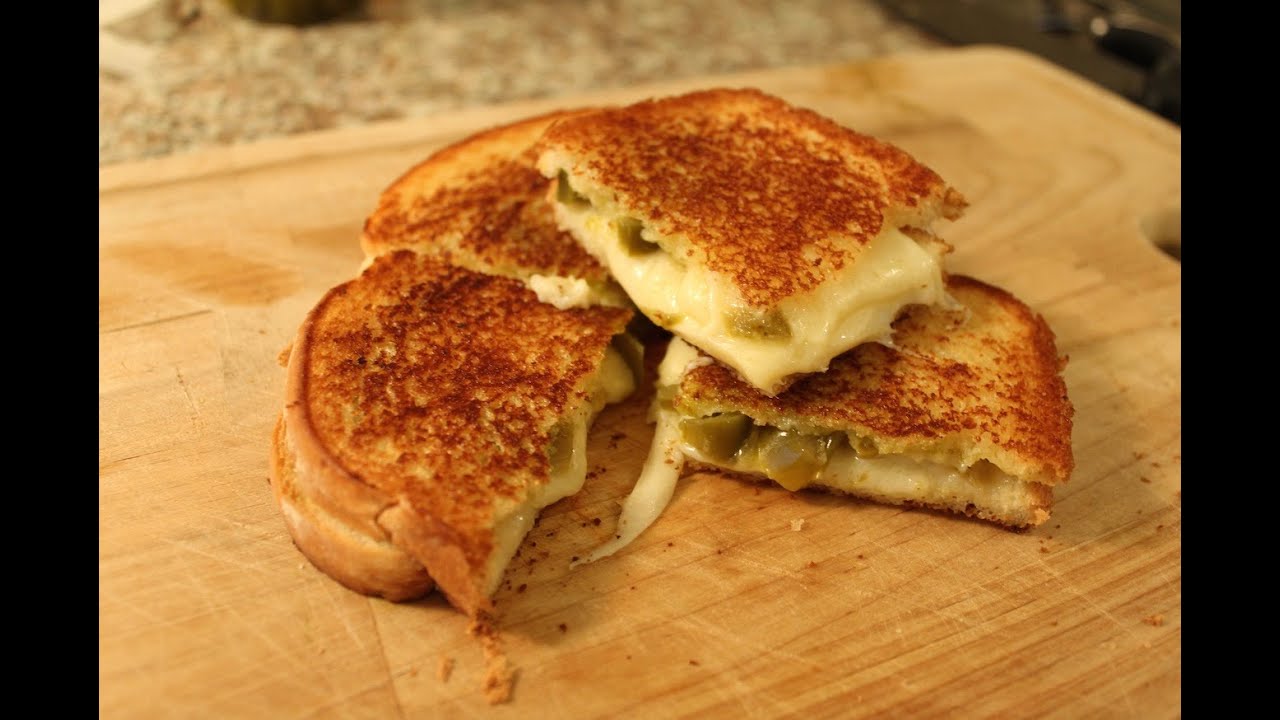 The Best Grilled Cheese Sandwich Gruyere + Jalapeno YouTube