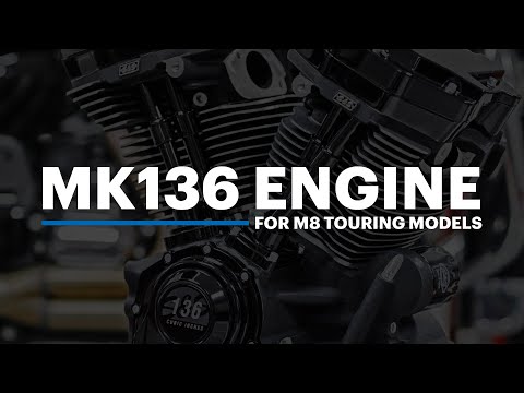 S&S Cycle MK136 Engine for M8 touring models - NOW AVAILABLE