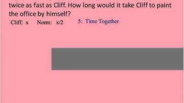 Rational Equations Part 2   Work Problems Movie 1024x768