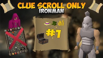 The Start Of A Journey - Clue Scroll Only Ironman #1