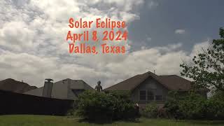 Solar Eclipse(Time Lapse), April 8th 2024,  Dallas, Texas #solareclipse #eclipse #timelapse #dallas