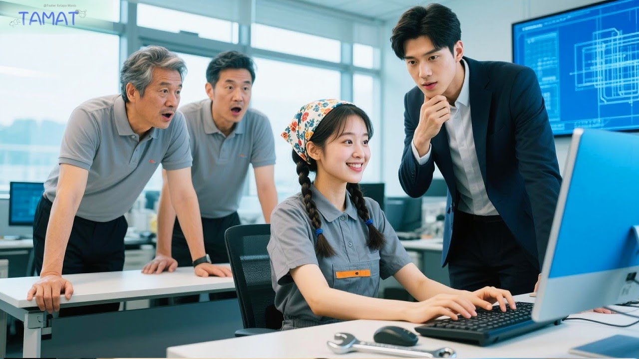 Masalah gagal dipecahkan para ahli,cewek montir selesaikan 1 detik—CEO kaget&langsung jatuh hati!