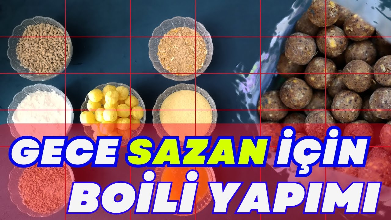 Sazan Avı İçin En Etkili Boili Yapılışı | #SazanAvı#BalıkAvı#fishingvideo