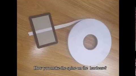 ST Case Making Machine make the spine paper on the notebook/diary hardcover case