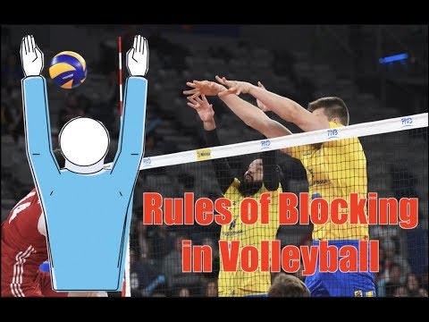 Rules of Blocking in Volleyball - How to Block