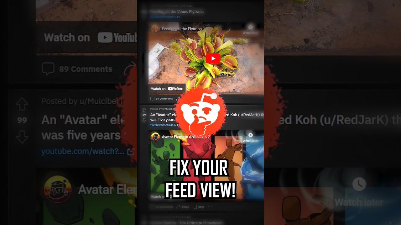 How to fix your Reddit feed view 🛠️ 