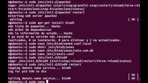 Configuración DNS, DHCP en Linux