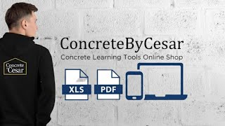 Concrete mix design templates, tools and resources #concrete #construction #qualityconcrete