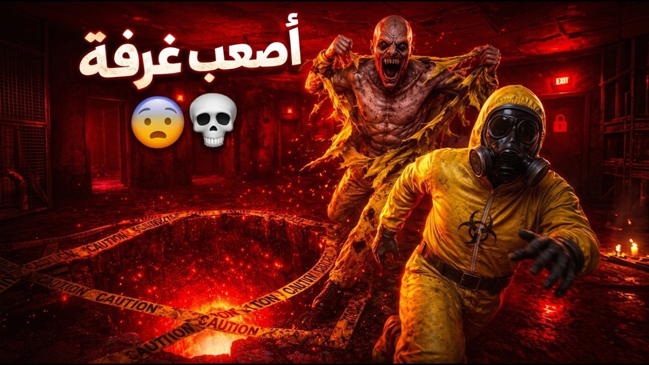 هذه أصعب غرفة في الباكرومز بلعبها في حياتي😱💀(جزء الخامس)
