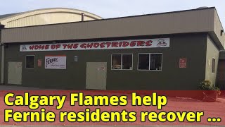 Calgary Flames help Fernie residents recover from deadly arena tragedy
