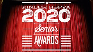 Kinder HSPVA 2020 Senior Awards Ceremony