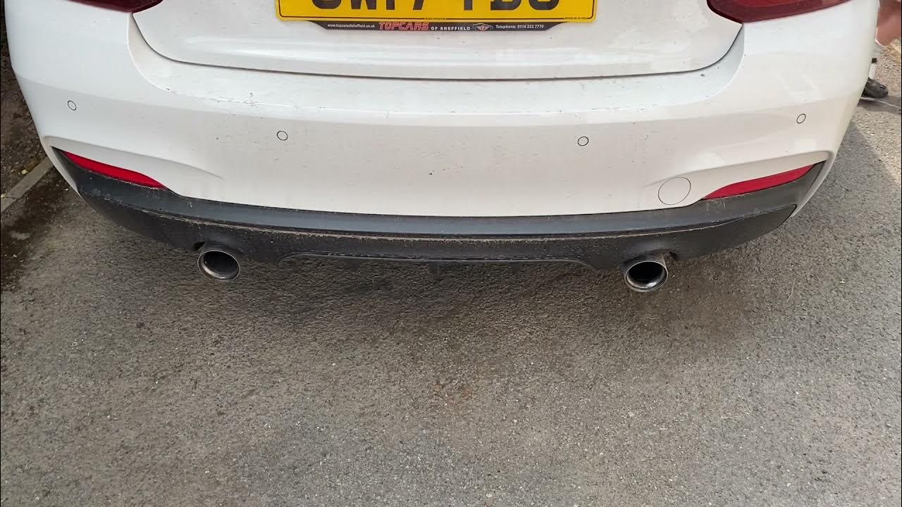 BMW M140i/240i discreet resonator delete 1 at a time YouTube