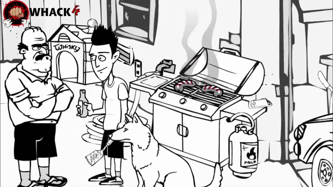 Whack. Whack. Whack. Whack. Whack.