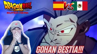 ?Español REACCIONA A DRAGON BALL SUPER HERO EN LATINO?|| ️LA NUEVA TRANSFORMACION ?*GOHAN BESTIA*?