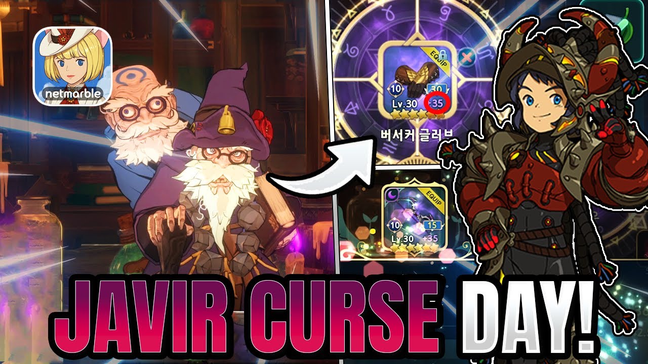 JAVIR CURSE! 7.500 Dark Magic Crystals Spent!😮 【Ni no Kuni: Cross Worlds KR】