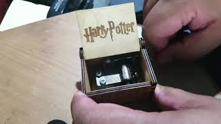 Caja musical manivela Harry Potter || Tema Harry Potter
