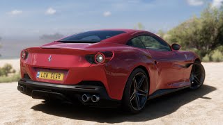 Ferrari Portofino-Trip Along The Sea. Forza Horizon 5