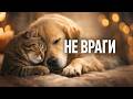 Миф о вражде котов и собак, в который мы верим зря