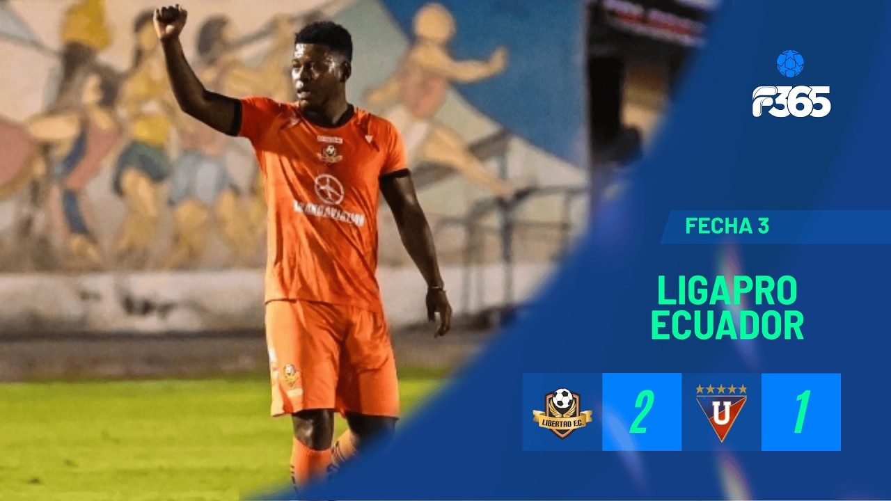 🟡LIBERTAD 🆚 ⚪ LDU -  F3 - LIGAPRO ECUADOR ⚽ EN VIVO