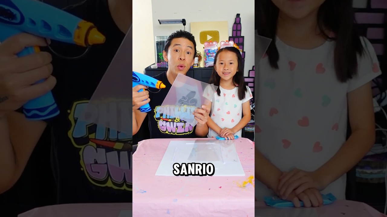 Sanrio Airbrush Art Challenge! 