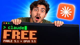 FREE CLAUDE CODE: How to Get Claude Code for Free - Fable 5.1 for Free + Free Claude API (3 Months)