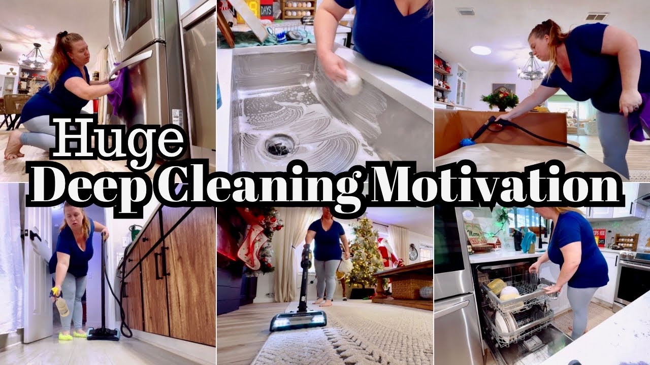 NEW Whole House Deep Clean With Me ~ Cleaning Motivation - YouTube