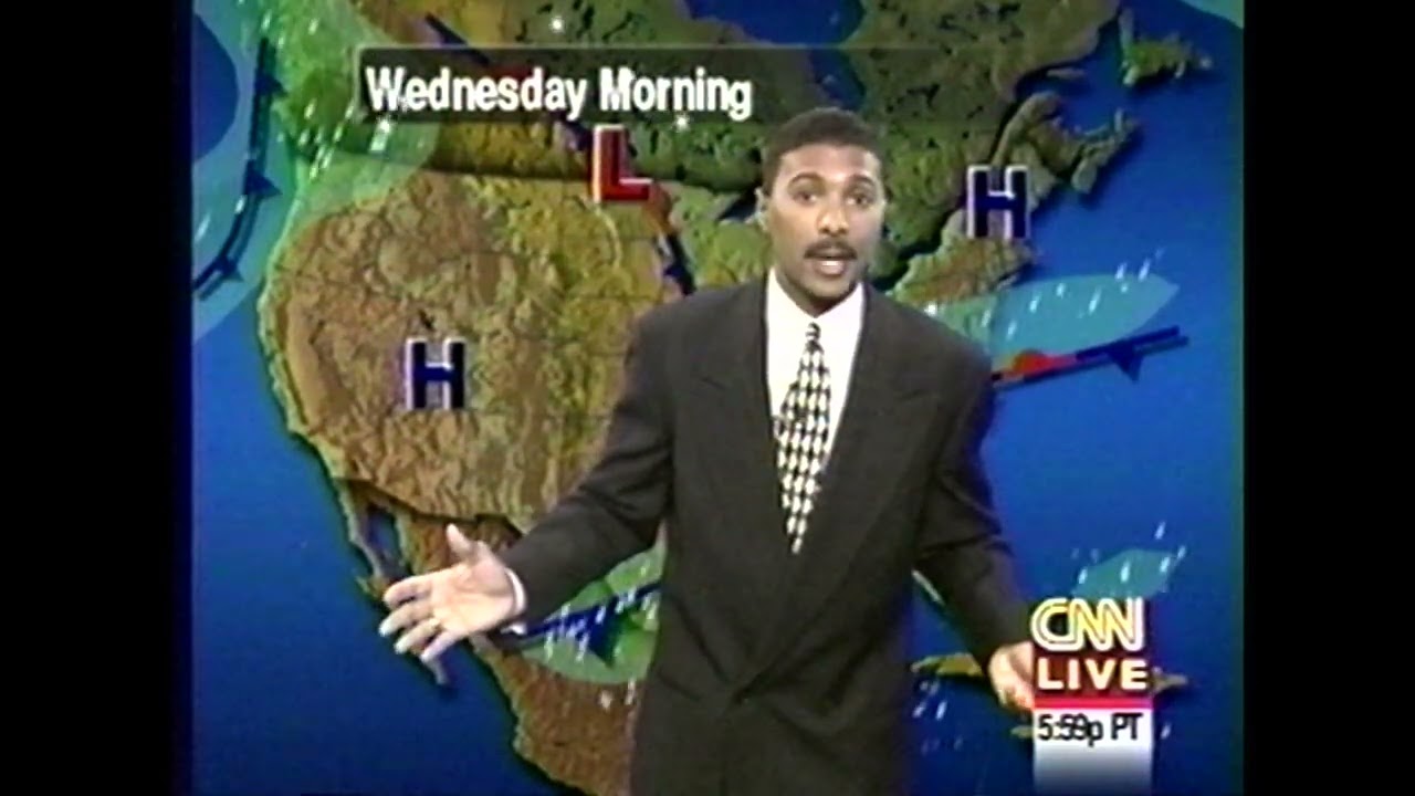 Byron Miranda CNN Weather Forecast 1997
