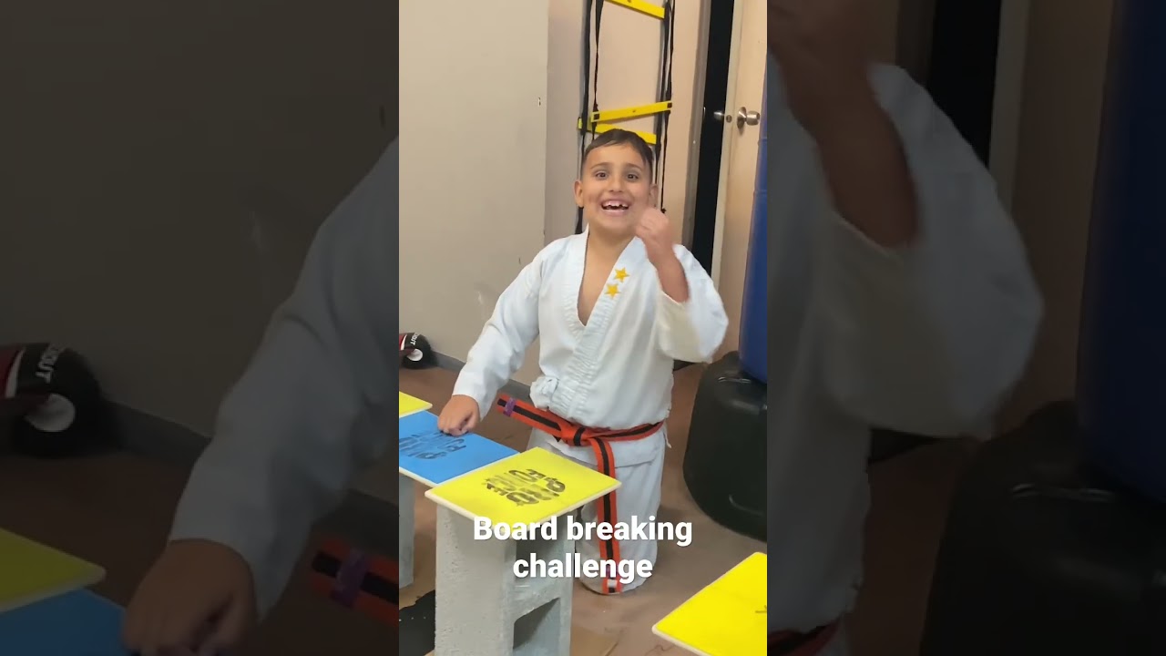 Board Breaking Challenge 