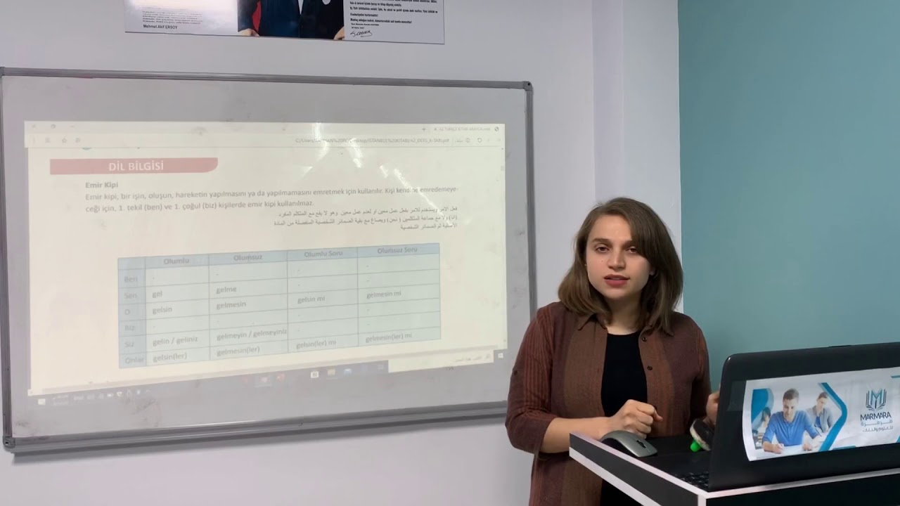 تعلم اللغة التركية || المستوى الثاني A2 || الوحدة الأولى / الجزء الأول